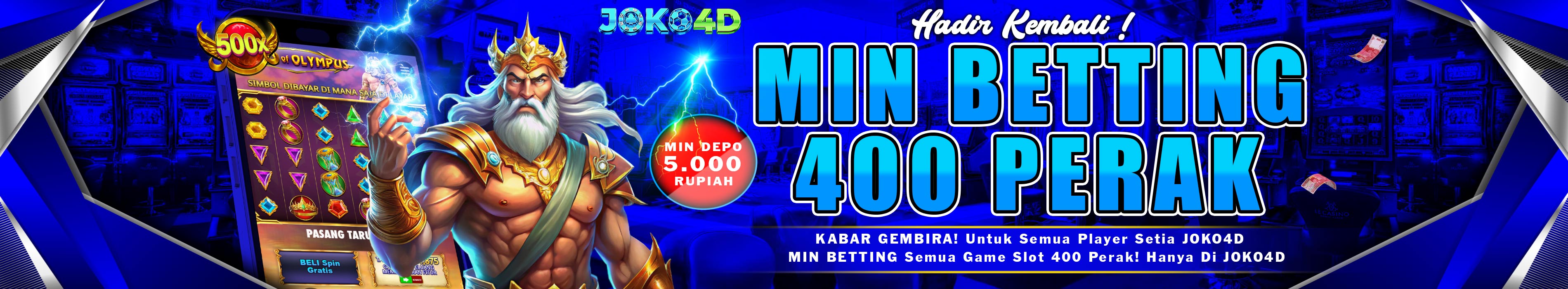 SLOT BET 400 PERAK